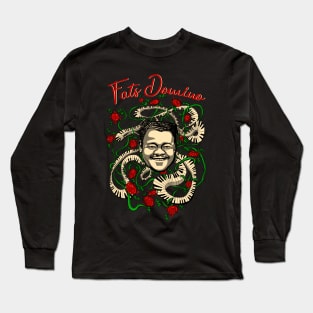 Fats Domino Long Sleeve T-Shirt